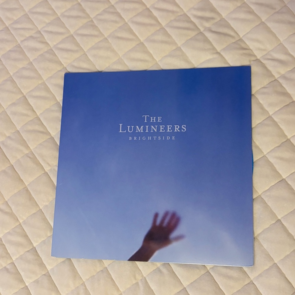 The Lumineers Brightside Vinyl Record - Brand New - Blue Marble Vinyl